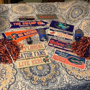 Lot of UF Florida Gators items